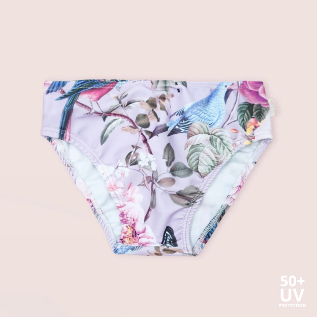Bombacha de baño UV Eden lila Mini Ánima