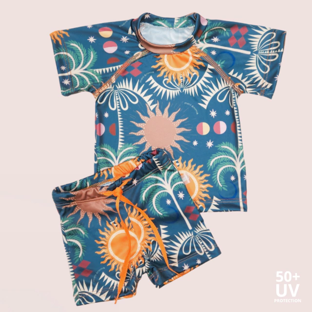 Conjunto UV M/C sunset azul