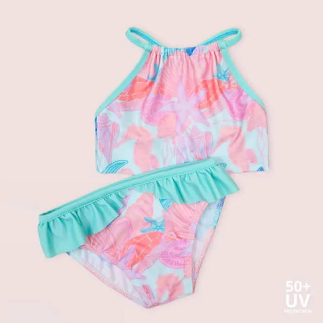 Bikini uv halter brilliant reef de Mini Ánima
