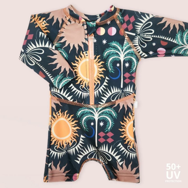 Mini Ánima enterito m/l uv sunset negro