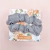 SCRUNCHIES RUSTICO GRIS MEDIO X2 - comprar online