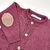 CARDIGAN PITUCONES BORDO - Mini Ánima Bebés