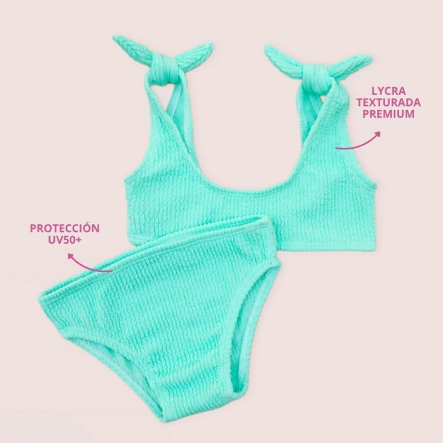 Bikini malibu aqua Mini Ánima — imagen 3