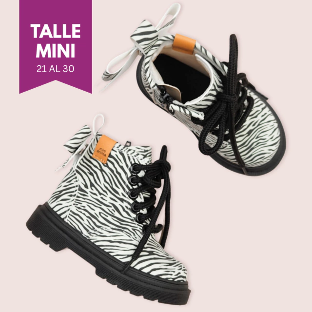 Borcego mini cebra