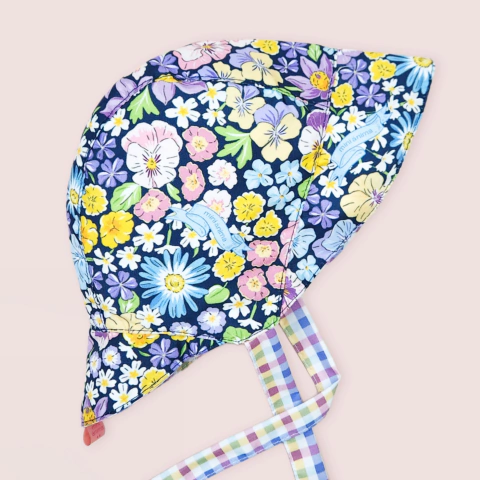 CAPELINA REVERSIBLE SPRING BLUE