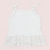 REMERA MUSCULOSA SIMIL CROCHET BLANCO