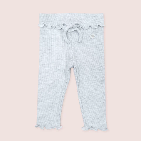 LEGGINGS MORLEY VOLADITO ROULOTTE GRIS CLARO MELANGE - comprar online