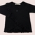 REMERA M/L VOLADO CRUZADO NEGRO - comprar online