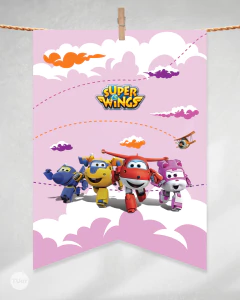 Kit imprimible aviones super wings candy bar tukit - tienda online