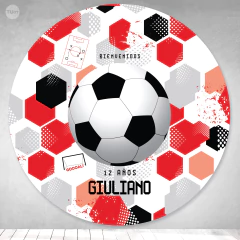 Bunting banner circular digital imprimible backdrop futbol copa - (copia)