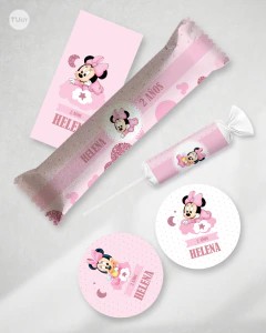 Imagen de Kit imprimible minnie bebe baby babies tukit