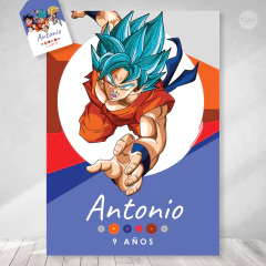 Kit imprimible dragonball dragon ball goku candy bar tukit