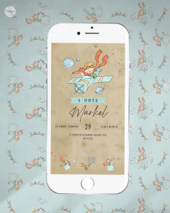 Kit imprimible el principito rustico candy bar tukit - tienda online
