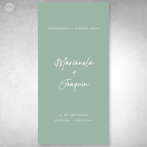 Banner rectangular vertical digital imprimible backdrop hojas verdes eucalipto tukit - (copia)