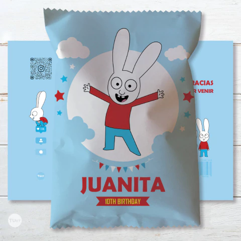 Chips bags imprimible la granja de zenon celeste tukit - (copia)