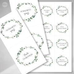 Carpitas para mesa imprimibles wedding bodas eucalipto tukit