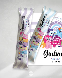 Kit imprimible my little pony pequeño pony celeste lila tukit - comprar online