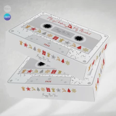 Caja cassette imprimible navidad tukit - TuKit