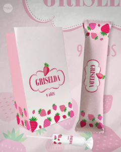 Kit imprimible frutillitas frutillas strawberry candy bar tukit en internet
