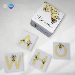 Juego imprimible abecedario abejitas bee tukit