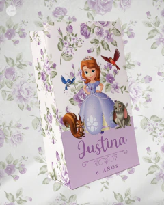 Kit imprimible princesita sofia candy bar cumpleaños - loja online