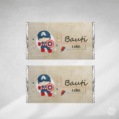 Kit imprimible superheroe capitan america tukit na internet
