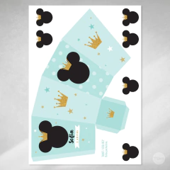 Kit imprimible mickey rey candy bar tukit - online store