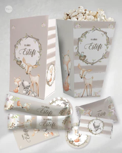 Kit imprimible woodland animalitos del bosque tukit - buy online