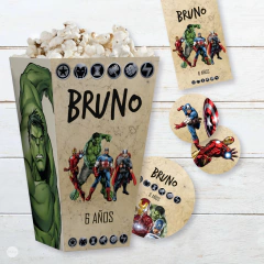 Kit imprimible avengers vengadores tukit - comprar online