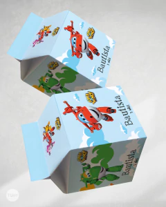Kit imprimible aviones super wings candy bar tukit