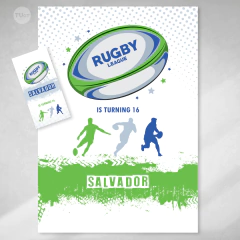 Kit imprimible rugby celeste blanco tukit - (copia) na internet