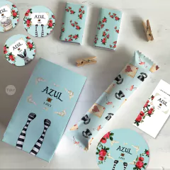 Kit imprimible alicia en el pais de las maravillas tiffany - comprar online