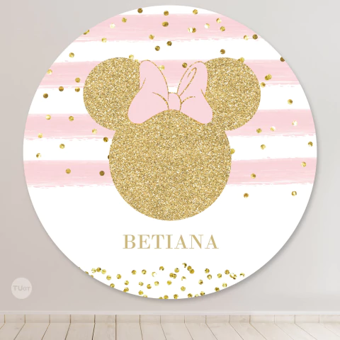 minnie glitter cumpleaños, minnie glitter, minnie glitter cartel, minnie glitter banner, bunting, backdrop, minnie glitter birthday, circulo, moño glitter