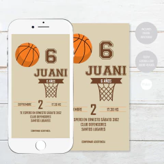 Kit imprimible basket basquet basketball beige naranja candy bar tukit - comprar online