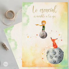 kit imprimible el principito acuarela, the little prince party bundle, deco, cumpleaños principito
