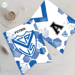 Banderines imprimibles cumpleaños futbol tukit - (copia)