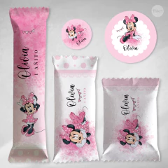 Kit imprimible minnie acuarela tukit - TuKit