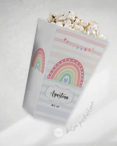 Kit imprimible arcoiris dorado rosa rainbow - (copia) - TuKit