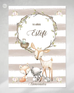 Kit imprimible woodland animalitos del bosque tukit on internet