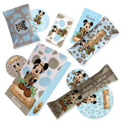 Kit imprimible mickey mouse safari tukit - TuKit