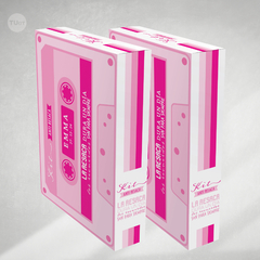 Caja cassette imprimible antiresaca rosa tukit - comprar online