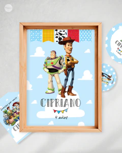 Kit imprimible toy story toystory candy bar tukit - TuKit