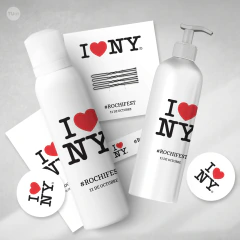 Kit imprimible baño sos I love NY nueva york tukit