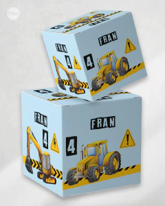 Kit imprimible construccion excavadoras tractor tukit en internet