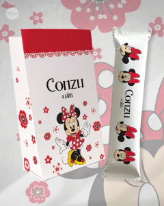 Kit imprimible minnie rojo personaje cumpleaños candy bar tukit - comprar online