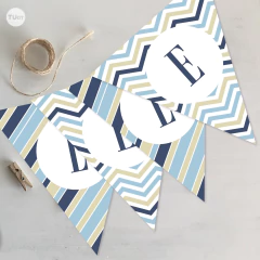 Kit imprimible rayas celeste beige tukit en internet