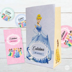 Kit imprimible princesas princess candy bar tukit na internet