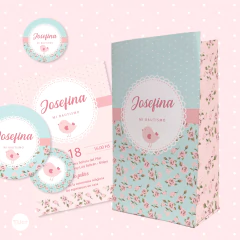 Kit imprimible pajarito flores rosa agua candy bar tukit en internet
