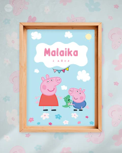 Kit imprimible peppa pig george family familia candy bar tukit