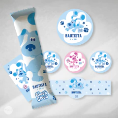 Kit imprimible blues clues perrito las pistas de blue tukit - loja online
